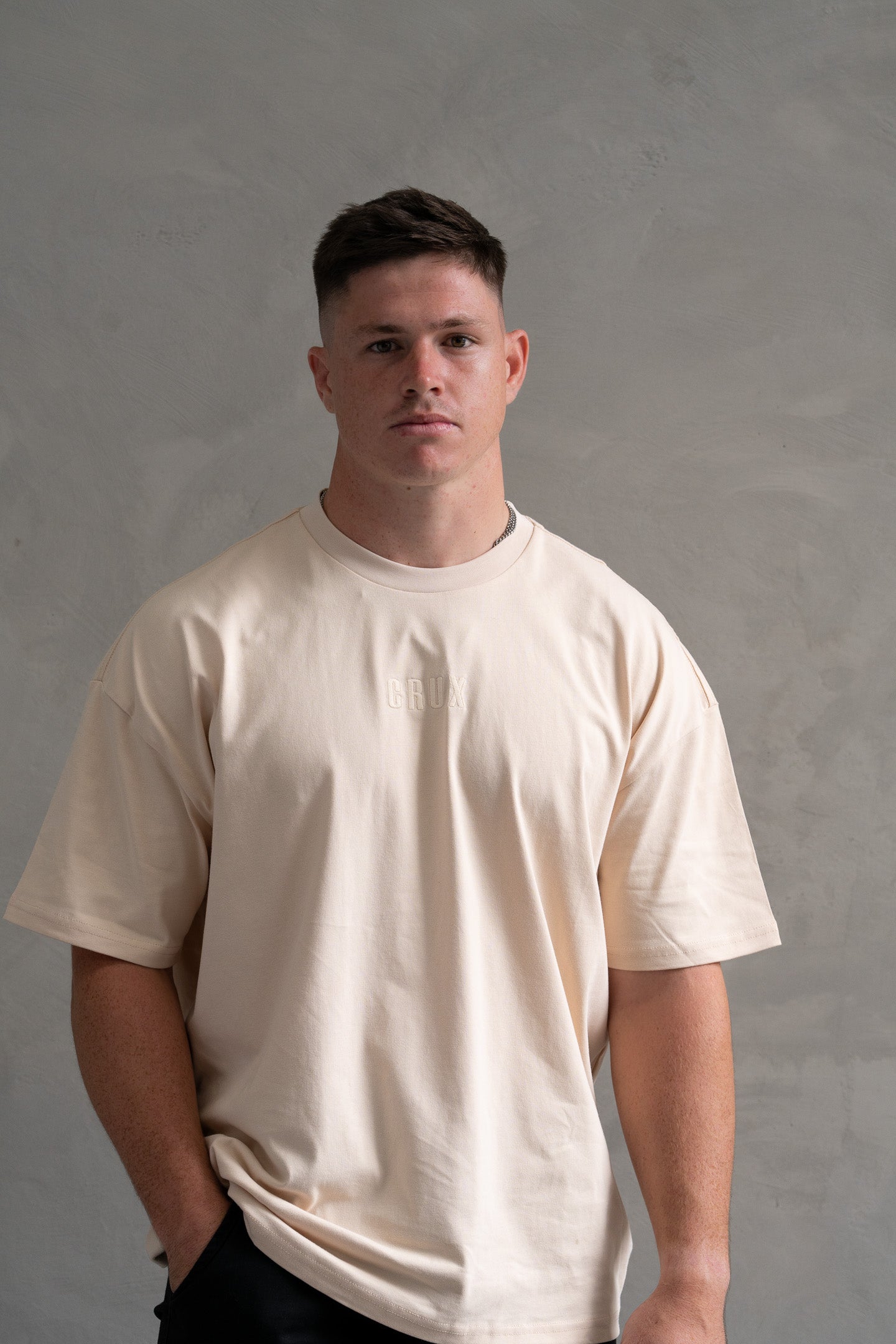 Oversized Tee - Cream