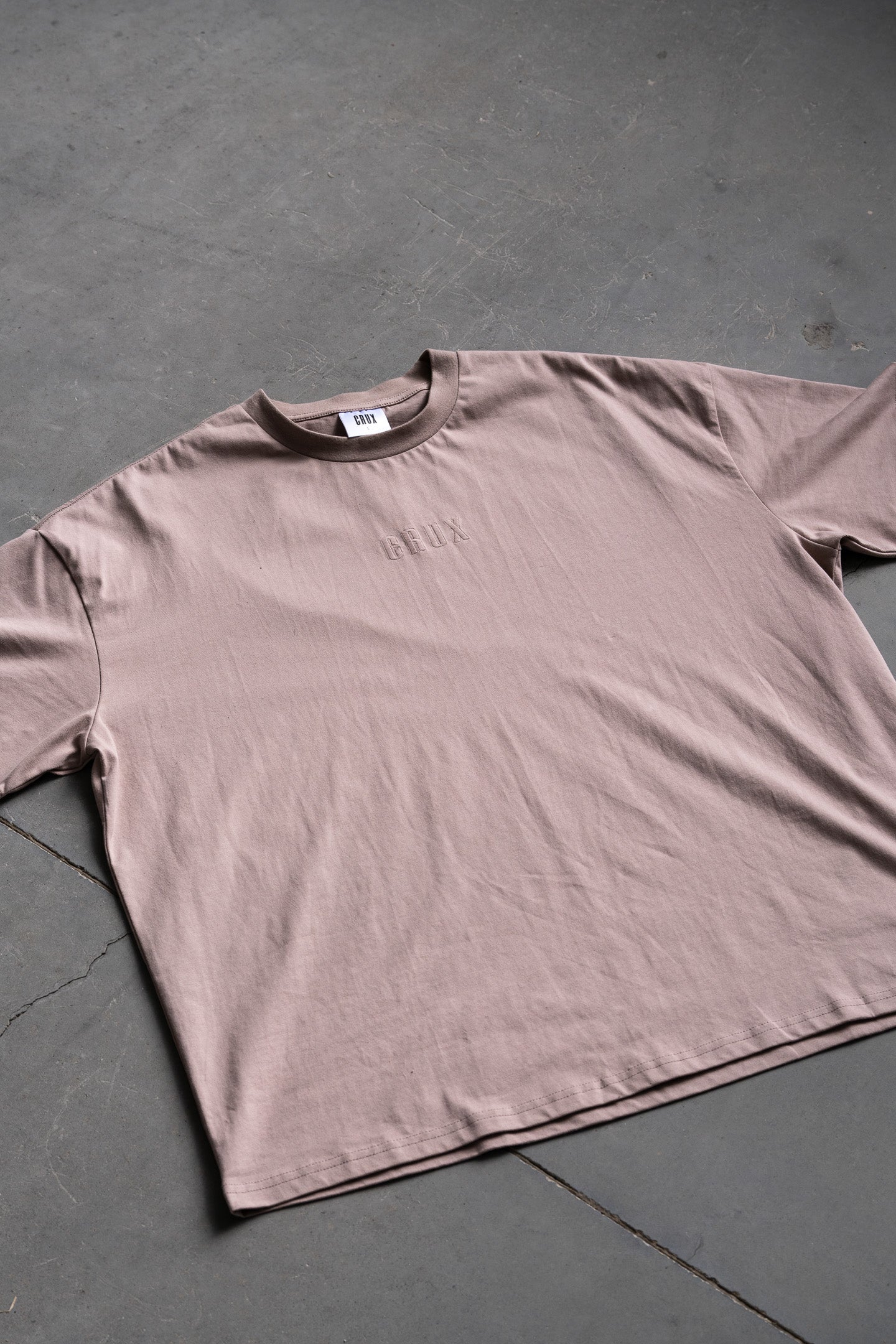 Oversized Tee - Taupe