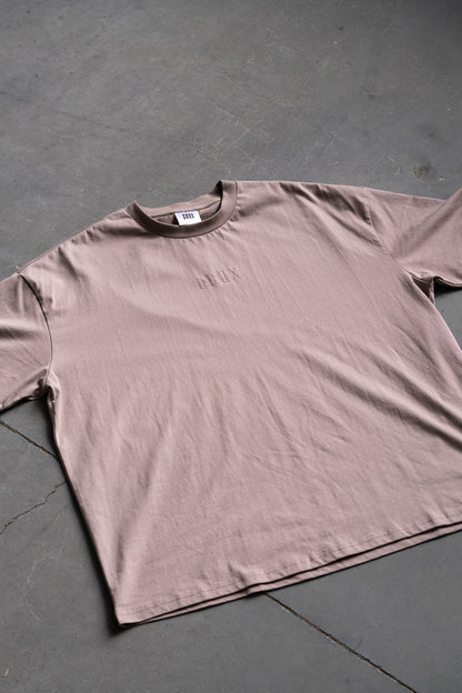 Oversized Tee - Taupe